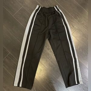 Black and Gray Sweatpants